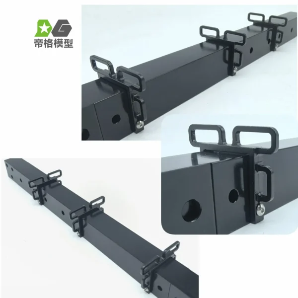 Iron Chain Rope Position Bottom for Tamiya 1/14 RC Truck Volvo 56362 RC Wrecker Cord Position 1/14 RC Tractor Trailer DIY Parts - Image 2