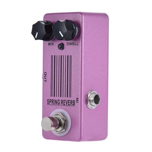 MOSKYAUDIO SPRING REVERB Mini Guitar Effect Pedal MP-51 True Bypass Metal Electric Guitar Effects Processors efeito guitarra - Image 2