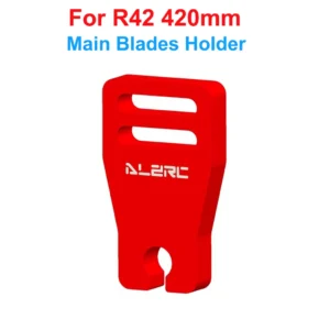 [Blades-Holder] ALZRC DIY R42 FBL KIT RC Helicopter Replacement Parts R42 Fiberglass Painting Canopy Yellow Orange /R42 Tail Belt Tension Ring