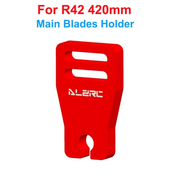 [Blades-Holder] ALZRC DIY R42 FBL KIT RC Helicopter Replacement Parts R42 Fiberglass Painting Canopy Yellow Orange /R42 Tail Belt Tension Ring