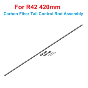 [Tail Control Rod] ALZRC - R42 FBL KIT RC Helicopter DIY R42 Helicopter Replacement Parts R42 Tail Pitch Slider Set R42 Plastic Bell Crank Lever