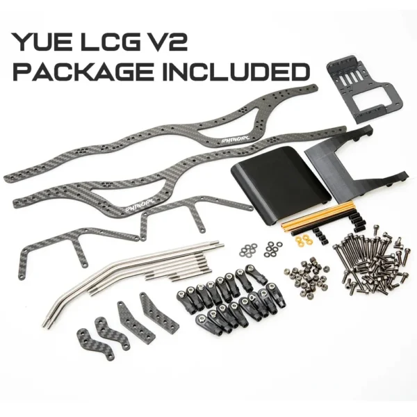 [LCG V2] RhinoRC YUE LCG V2 1/10 Scale Pro Shafty Crawler Rig Chassis