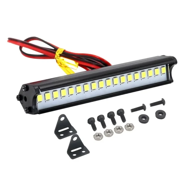 Rc Car Roof Led Light Bar Light 53-149mm Searchlight For 1/10 Trxxas Trx4 Defender Trx6 G63 Axial Scx10 D90 Rgt Yikon Crawler - Image 3