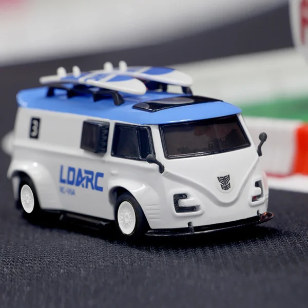 LDARC V64 1/64 MINI RC Simulated Electric Remote Control Model Car Tabletop Bus Vehicle RTR 2.4GHz Adults Children's Toys - Image 3