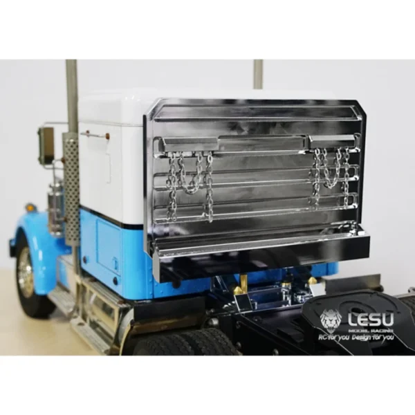 Metal Back Frame Metal Rear Equipment Rack for Tamiya 1/14 RC Truck King Hauler 1:14 RC Tractor Trailer LESU DIY Parts - Image 4