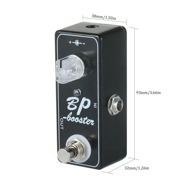 MOSKY Audio Guitar Pedals BP Booster Clean Boost Effect Type True Bypass Switching for Guitar Bass Electro-acoustic Products - Image 6