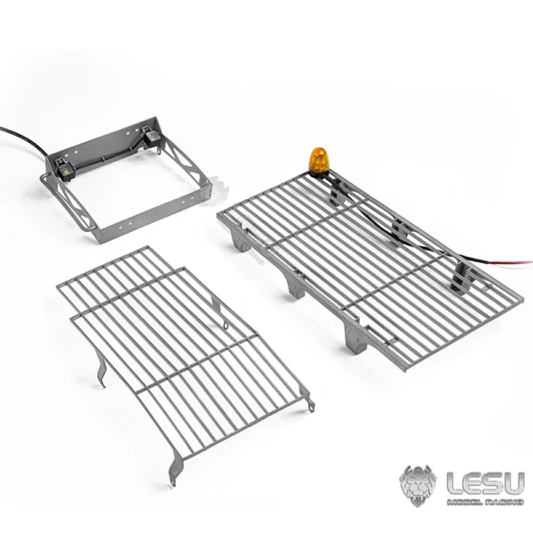 Cab Crash Barrier for Tamiya 1/14 RC Excavator 1:14 RC Truck 1:14 Fully Trailer Dump Truck LESU DIY Parts - Image 3