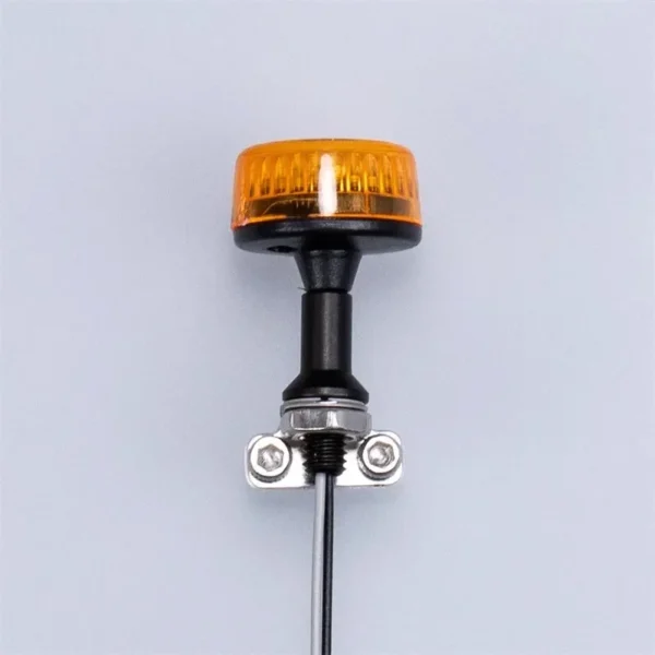 1pcs-2RL-012: LED 1pcs ABS Warning Light Rotating Lamp for 1/14 Tamiya RC Truck Scania BENZ VOLVO MAN Diy Parts - Image 2