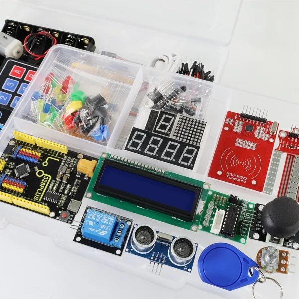 Keyestudio UNO R3 40Project Professional Starter Module Kit with Online Tutorial Compatible with Arduino IDE DIY Electronic Kit - Image 5