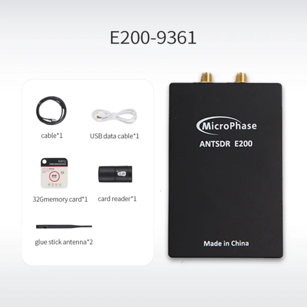 [E200-AD9361] MicroPhase Software Defined Radio Demo Board ADI Pluto SDR AD9361 radio receiver AD9363 openwifi USRP UHD ANTSDR E200