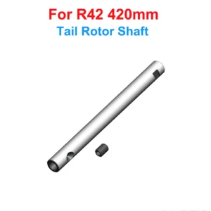 [Tail Rotor Shaft] ALZRC - R42 FBL KIT RC Helicopter DIY R42 Helicopter Replacement Parts R42 Tail Pitch Slider Set R42 Plastic Bell Crank Lever
