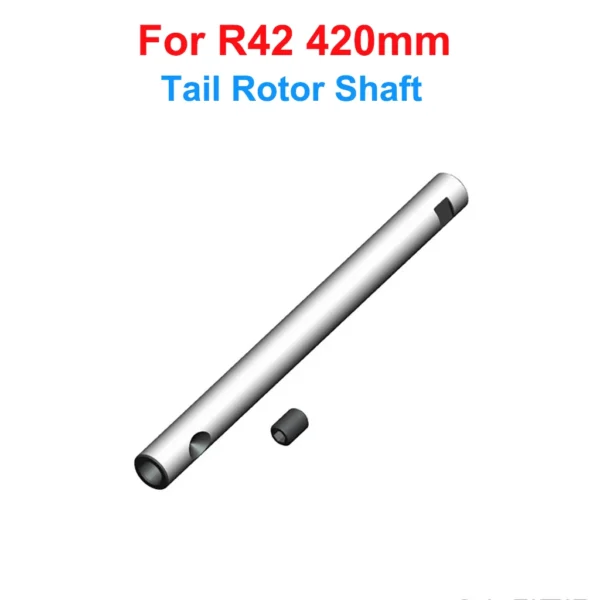 [Tail Rotor Shaft] ALZRC - R42 FBL KIT RC Helicopter DIY R42 Helicopter Replacement Parts R42 Tail Pitch Slider Set R42 Plastic Bell Crank Lever