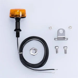 1pcs-2RL-012: LED 1pcs ABS Warning Light Rotating Lamp for 1/14 Tamiya RC Truck Scania BENZ VOLVO MAN Diy Parts