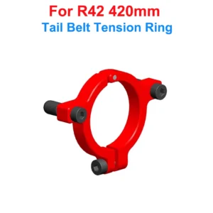 [Belt Tension Ring] ALZRC DIY R42 FBL KIT RC Helicopter Replacement Parts R42 Fiberglass Painting Canopy Yellow Orange /R42 Tail Belt Tension Ring