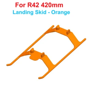 [O Landing Skid] ALZRC - R42 FBL KIT RC Helicopter DIY R42 Helicopter Replacement Parts R42 Tail Pitch Slider Set R42 Plastic Bell Crank Lever