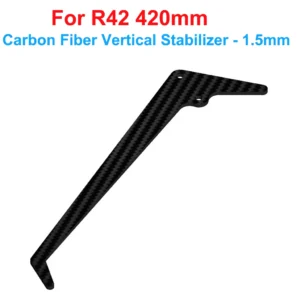 [Vertical Stabilizer] ALZRC - R42 FBL KIT RC Helicopter DIY R42 Helicopter Replacement Parts R42 Tail Pitch Slider Set R42 Plastic Bell Crank Lever