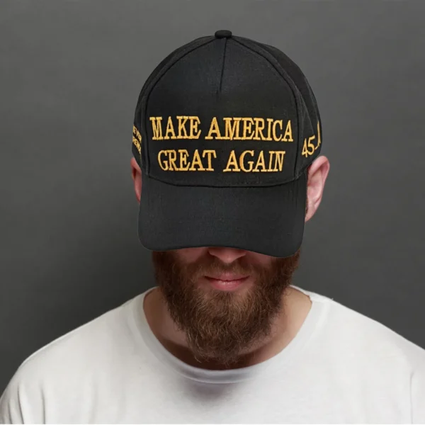 2025 New Donald Trump Cap 45-47 President Hat USA Snapback Baseball Caps Fashion Embroidered Hat - Image 3