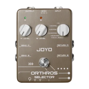JOYO JF-24 Orthros Selector Guitar Effects 6 Looping Modes with Independent Control Channel Guitar Pedal with A/B 2 Line Loops