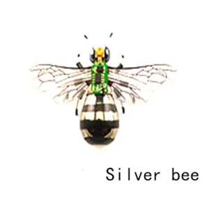 [Silver bee static] STEAM DIY Robotic Insects Science Invention Electronic Animal for School Competition Non-soldered DIY Kit Stem Toys Robot Animal