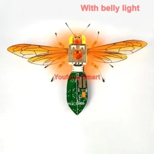 [Wasp light] STEAM DIY Robotic Insects Science Invention Electronic Animal for School Competition Non-soldered DIY Kit Stem Toys Robot Animal