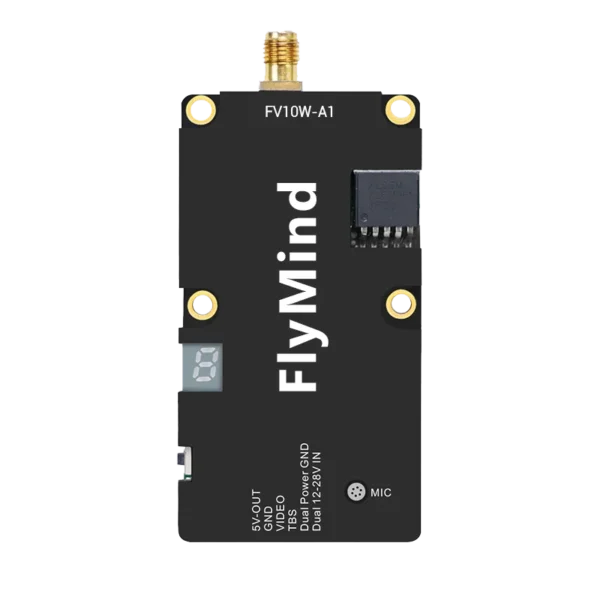 5.8GHz 10W 80CH Vtx Transmitter Fpv Racing Drone Part Mindvision Fv10W-A1 - Image 2