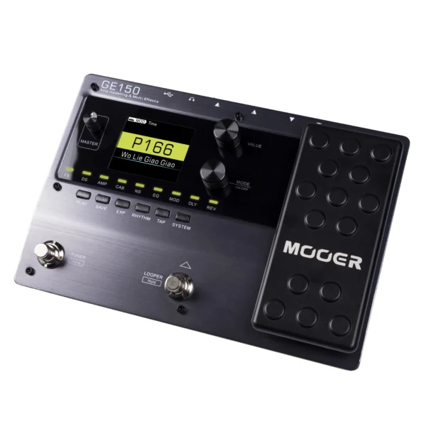 MOOER GE150 Electric Guitar Amp Modelling Multi Effects Pedal Portable Multi Effects Processor with Expression & IR Loading - Image 2