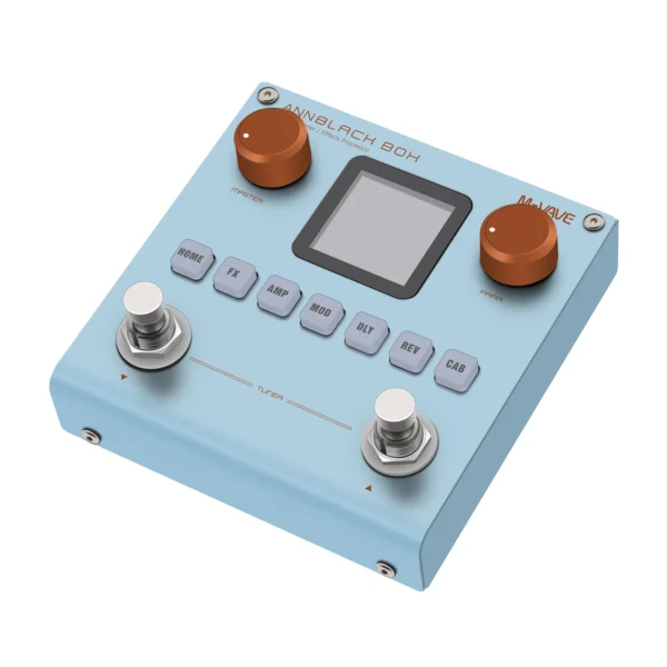 M-VAVE ANNBLACKBOX Multi Effects Processor Rechargeable Guitar Pedal for Electric Guitar Bass - Image 4