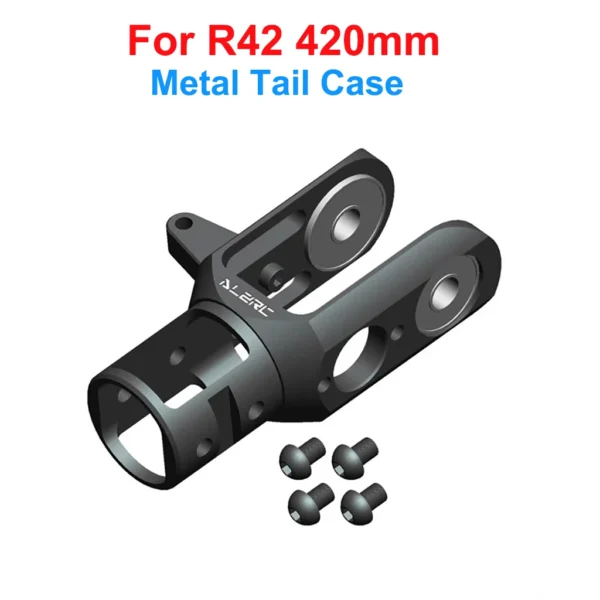 [Tail Case] ALZRC - R42 FBL KIT RC Helicopter DIY R42 Helicopter Replacement Parts R42 Tail Pitch Slider Set R42 Plastic Bell Crank Lever