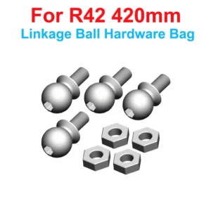 [Hardware Bag] ALZRC - R42 FBL KIT RC Helicopter DIY R42 Helicopter Replacement Parts R42 Tail Pitch Slider Set R42 Plastic Bell Crank Lever