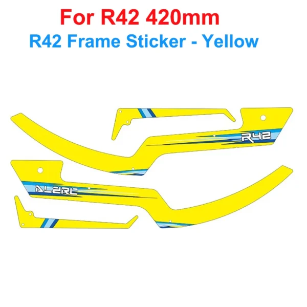 [Y Frame Sticker] ALZRC - R42 FBL KIT RC Helicopter DIY R42 Helicopter Replacement Parts R42 Tail Pitch Slider Set R42 Plastic Bell Crank Lever
