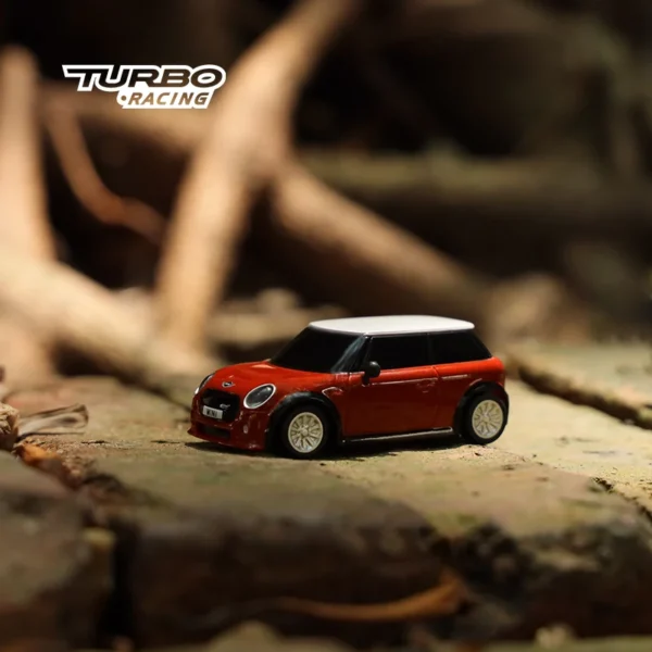 Turbo Licensed Mini Cooper F56 3 Door Hatch 1/76 Radio Control Racing RC Car RTR Kit For Kids and Adults Gift - Image 3