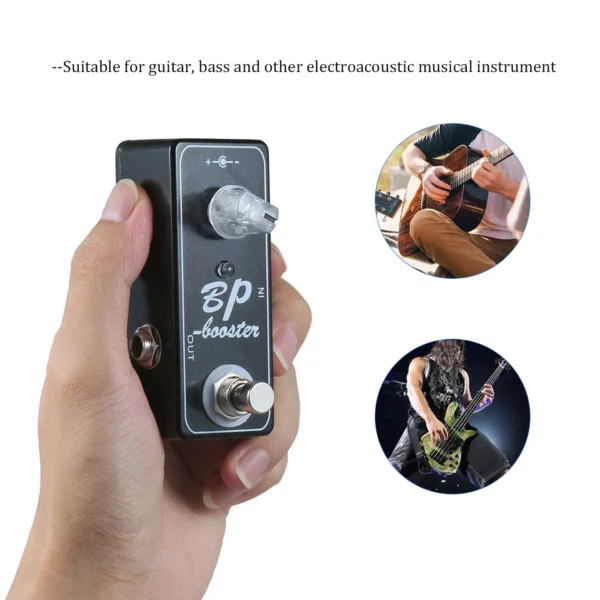 MOSKY Audio Guitar Pedals BP Booster Clean Boost Effect Type True Bypass Switching for Guitar Bass Electro-acoustic Products - Image 3
