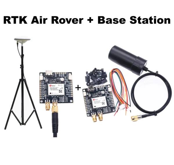 [Air And Base Station] Rctosky SparkFun GPS RTK2 Board ZED F9P Qwiic High-Precision UAV GNSS Series Ardupilot Pixhawk PX4 FPV AutoPilot flight control