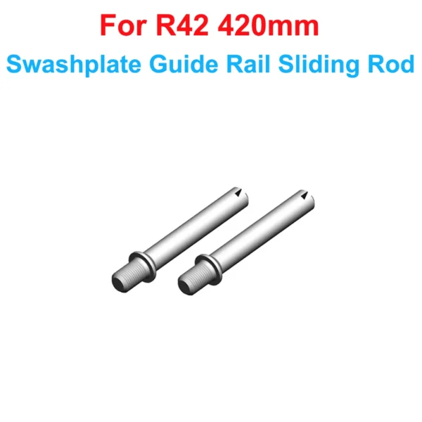 [Sliding Rod] ALZRC - R42 FBL KIT RC Helicopter DIY R42 Helicopter Replacement Parts R42 Tail Pitch Slider Set R42 Plastic Bell Crank Lever