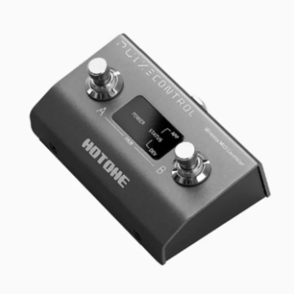 Hotone Pulze Control Wireless MIDI Controller with CTRL/MIDI TRS jacks for adapting external footswitches/expression pedal - Image 2