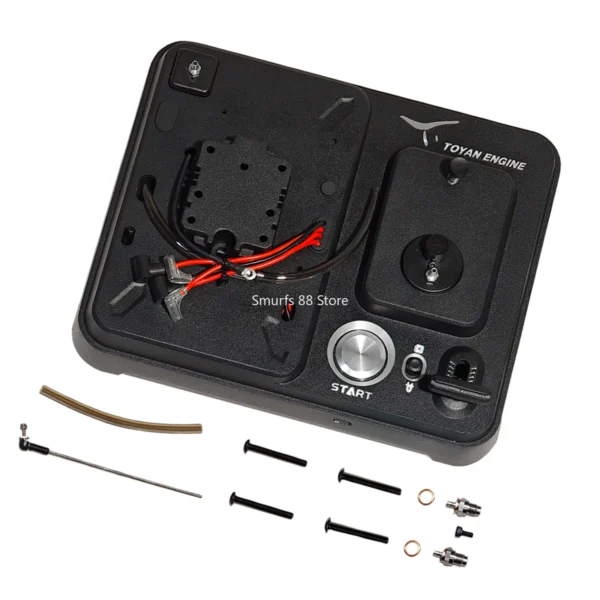 TOYAN FS L200AC Engine Model Metal Base DIY Assembly Kit Suitable for FS L200AC Twin Cylinder Nitro Engine Model Gift - Image 4