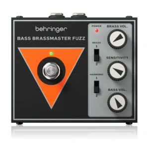 Behringer BASS BRASSMASTER FUZZ Vintage 72' Octave Bass Fuzz with Built In Ring Modulator and Dry Signal Blend