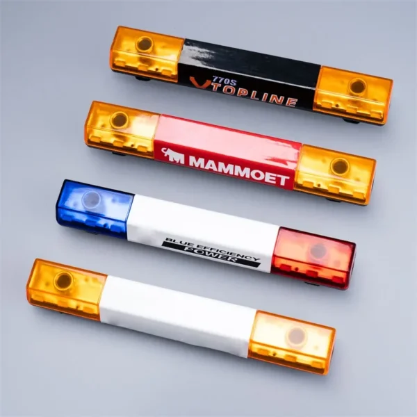 RC Truck LED 360?? Rotating Warning Light Roof Light for 1/14 Tamiya SCANIA 770S R620 Volvo FH16XL 750 BENZ Arocs Car - Image 2