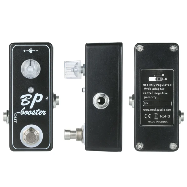 MOSKY Audio Guitar Pedals BP Booster Clean Boost Effect Type True Bypass Switching for Guitar Bass Electro-acoustic Products - Image 5