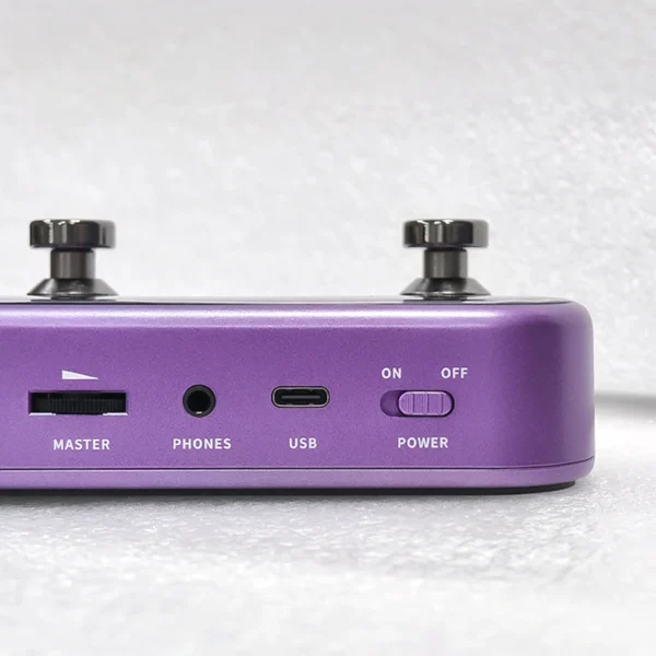 MOOER Guitar Pedal Prime S1 Effectors with 128 Guitar Effects Drum Machine Tuner LOOPER Support Bluetooth Built-in Battery - Image 4