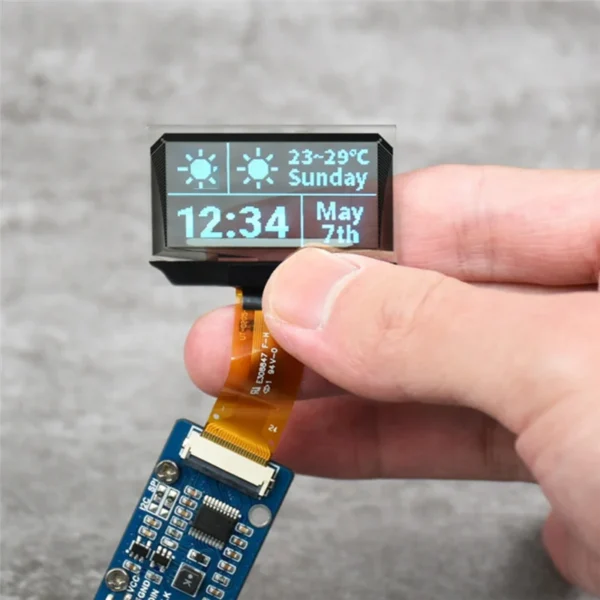 New!!1.51-Inch Transparent OLED Screen OLED Display 128X64 Resolution Display SPI/IIC I2C Parallel Interface - Image 5
