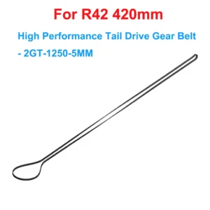 [Gear Belt] ALZRC - R42 FBL KIT RC Helicopter DIY R42 Helicopter Replacement Parts R42 Tail Pitch Slider Set R42 Plastic Bell Crank Lever
