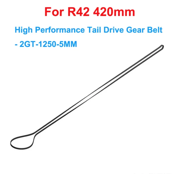 [Gear Belt] ALZRC - R42 FBL KIT RC Helicopter DIY R42 Helicopter Replacement Parts R42 Tail Pitch Slider Set R42 Plastic Bell Crank Lever