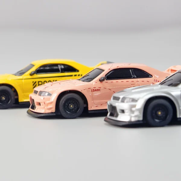 LDARC R02 1/64 MINI RC Simulated Electric Remote Control Model Car Tabletop On-Road Vehicle RTR 2.4GHz Adults Children's Toys - Image 3