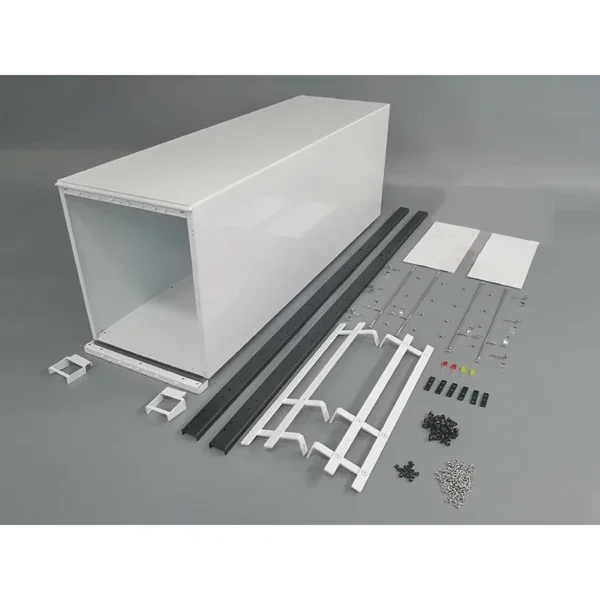 All Metal Closet Compartment Container for 1/14 Tamiya RC Truck Trailer Tipper Scania MAN Benz Actros Volvo Car Diy Parts - Image 2