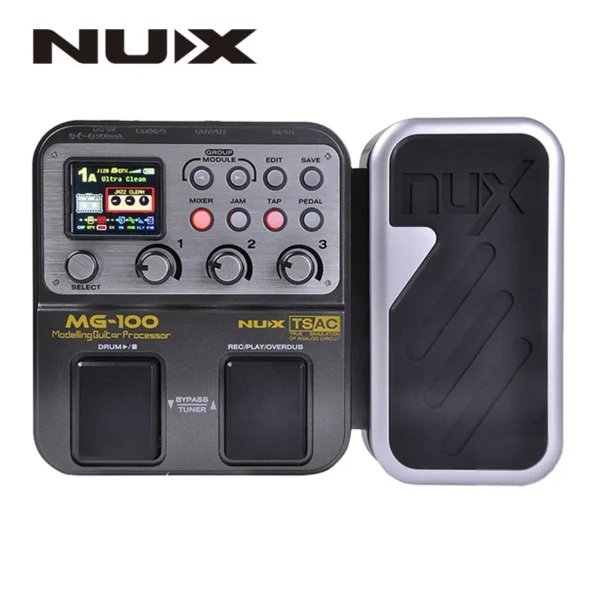 Nux MG-100/MG100/MG 100 modeler Multi-effect Pedal Guitar Processor Electric Guitar Effect Pedal Multi-effect - Image 2
