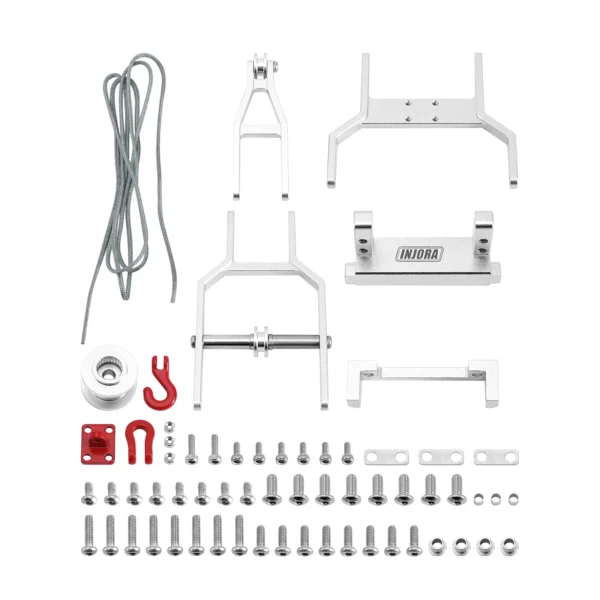 [Crane Kit SR] INJORA INJS2065-360 Waterproof 7KG Winch Servo & Tow Truck Crane Kit for 1/18 TRX4M