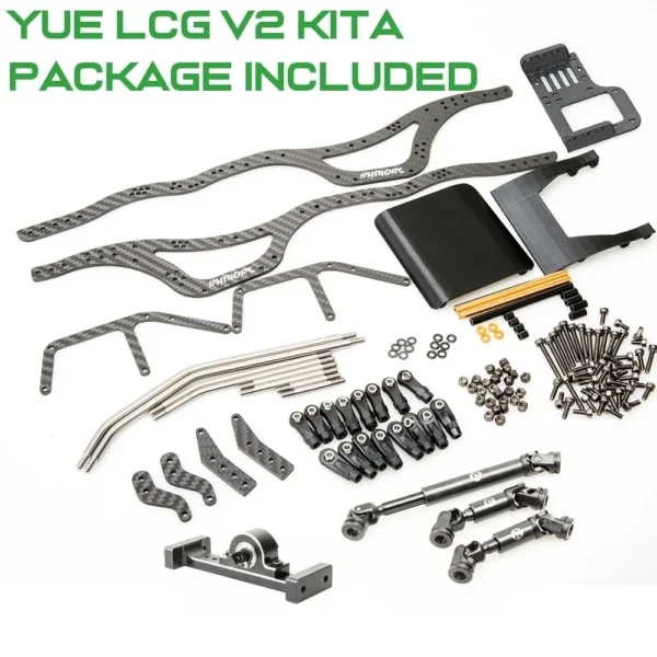 [LCG V2 - Kit A] RhinoRC YUE LCG V2 1/10 Scale Pro Shafty Crawler Rig Chassis