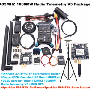 [RTK2 433MHZ PX4] Rctosky SparkFun GPS RTK2 Board ZED F9P Qwiic High-Precision UAV GNSS Series Ardupilot Pixhawk PX4 FPV AutoPilot flight control