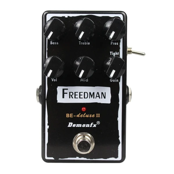 [BE-Deluxe II] NEW Demonfx High quality The DUALGUN Guitar Effect Pedal Overdriver Distortion Boost With True Bypass